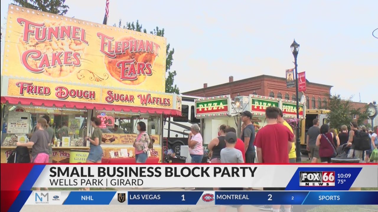 Girard businesses host small business block party along Main Street