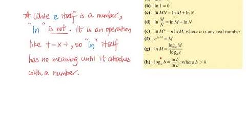 S4 M1 Natural Logarithms 01