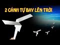 LÀM CON QUAY GIẤY 2 CÁNH TỰ BAY MẤT TÍCH LÊN TRỜI | how to make a pinwheel from paper up sky