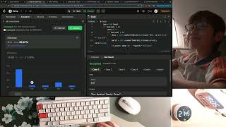 LeetCode | Python | HHKB keyboard | 40 min real time | no talking | EP-16 | Hard Challenge Solved!
