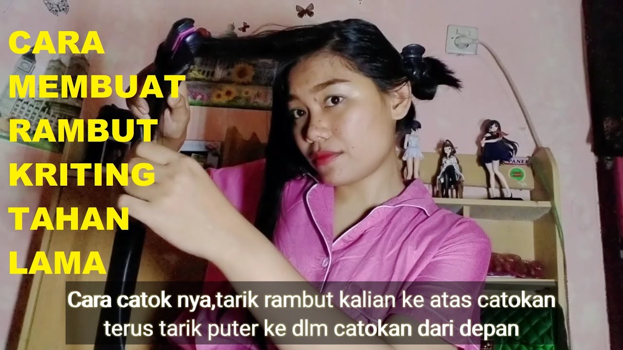 TUTORIAL CATOK  RAMBUT  CURLY TAHAN LAMA  YouTube