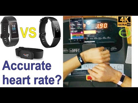 Fitbit Inspire HR vs Huawei Band 3 Pro - Which is accurate? Polar reference