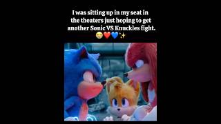 // Sonic Vs Knuckles \\😭✨ #sonicthehegdehog #sonicmovie3