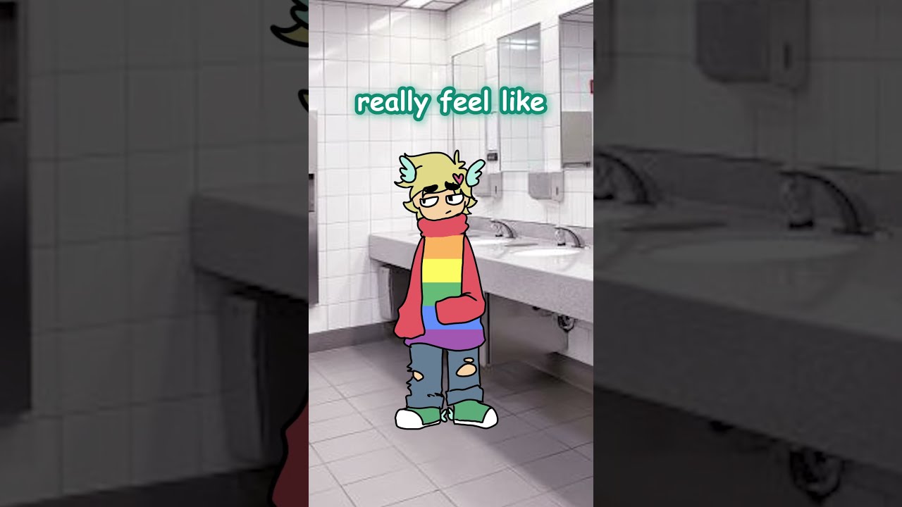 I Need More Gender Neutral Bathrooms For My Poor Bladder Shorts Nonbinary Lgbtq