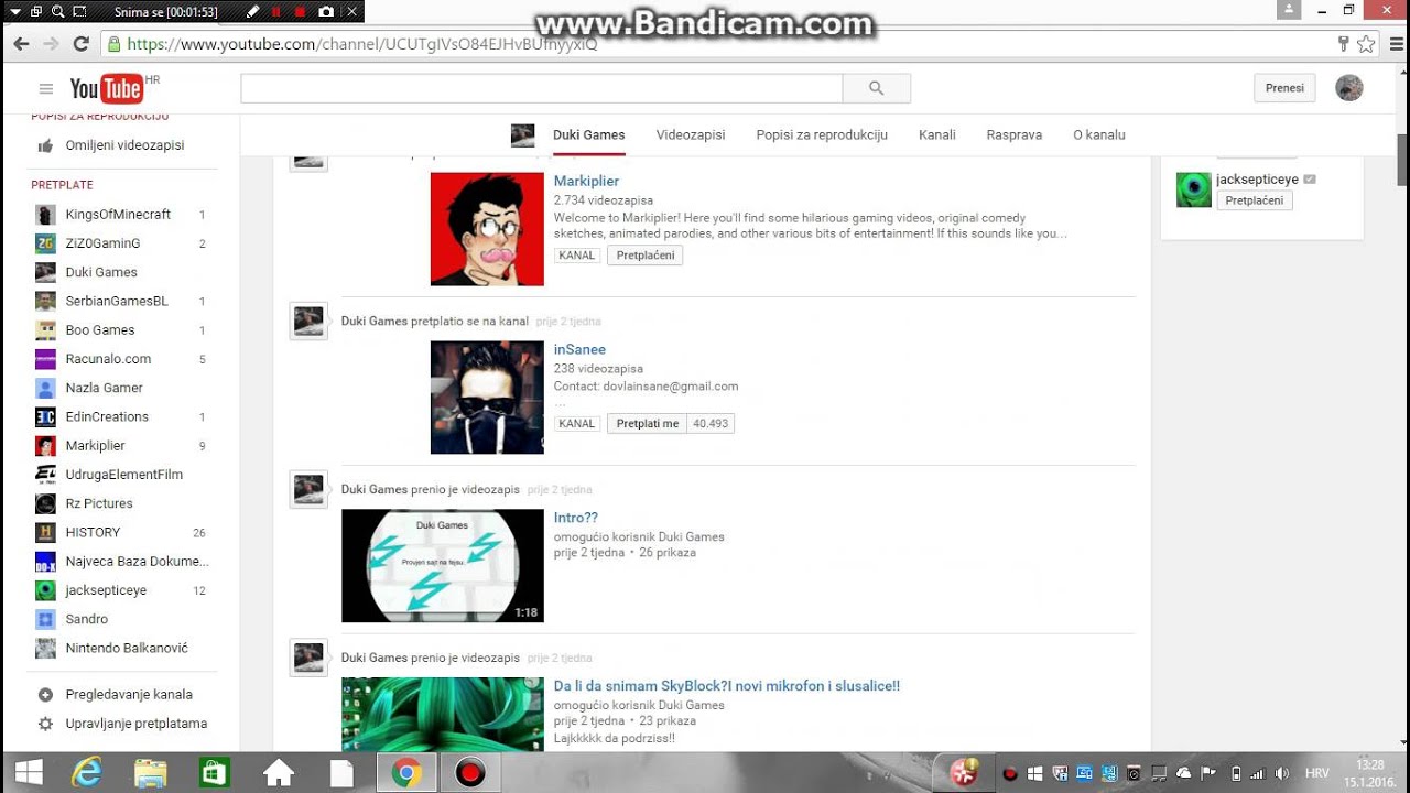 hvala vam na 1.573 pregled!! - YouTube