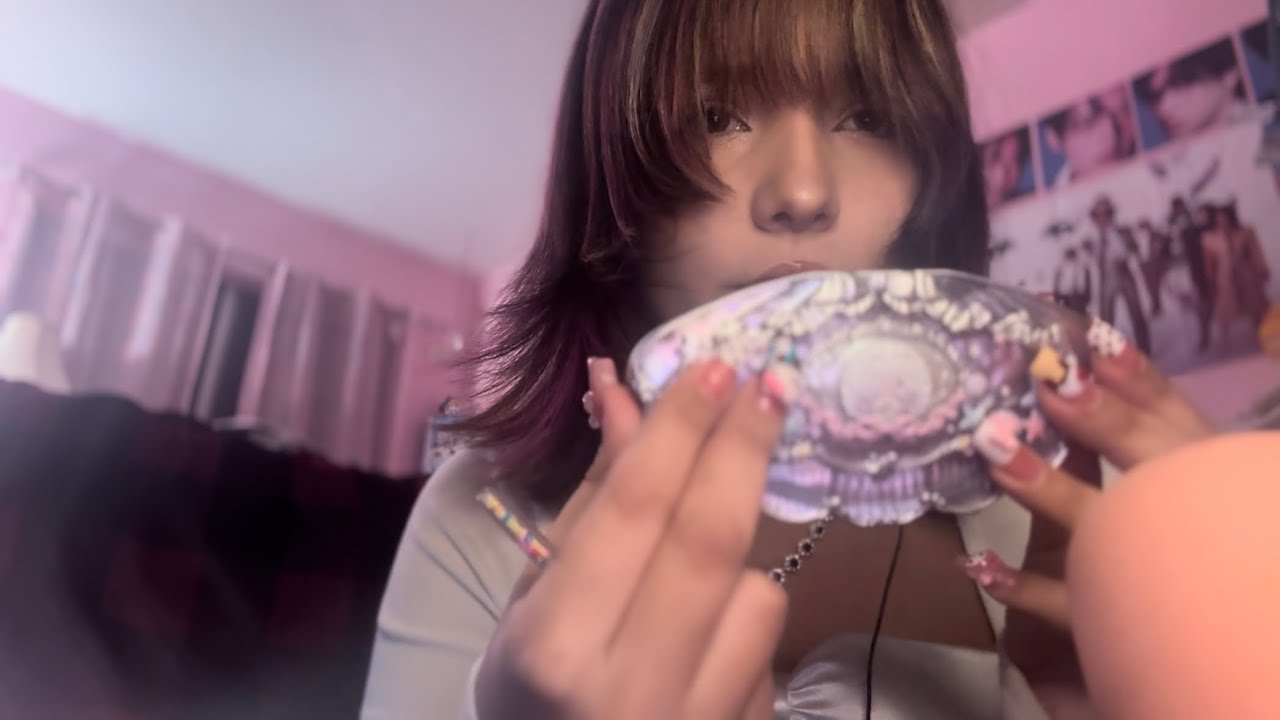 best friend does ur last minute new years makeup | roleplay ASMR | 🎉