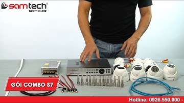Combo S7 trọn gói lắp đặt camera giám sát giá rẻ nhất Hà Nội