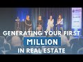 How did you generate your first million in real estate  realtor collective