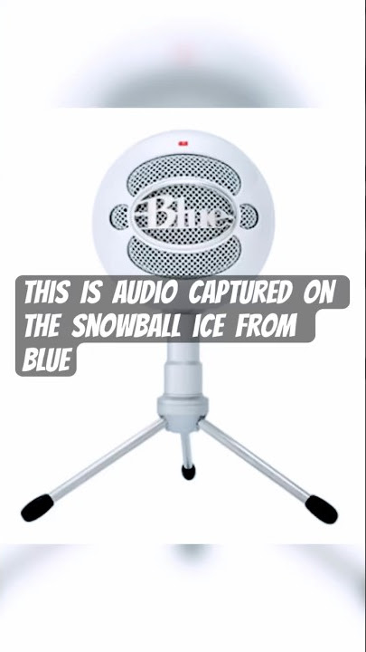 SNOWBALL ICE MIC TEST #Review #amazon #asmr #audio #technology #blue #music #bluesnowball #sound #ok