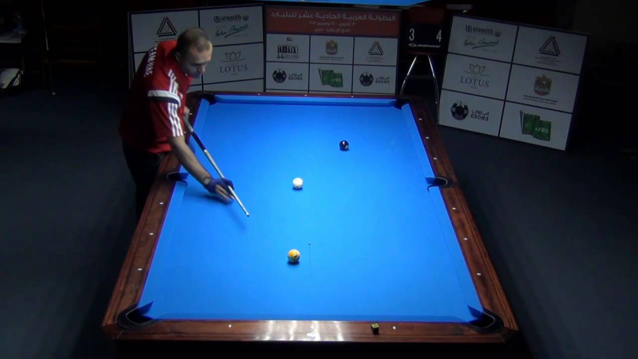 11th Arab Billiard Championship-2015 Best of 8 Mohd AL Hosani-UAE vs Abdulrahman Al Ammar-KSA
