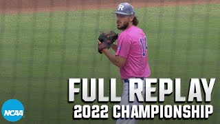 2022 DII baseball championship Game 9: Rollins vs. Southern Arkansas I Full Replay
