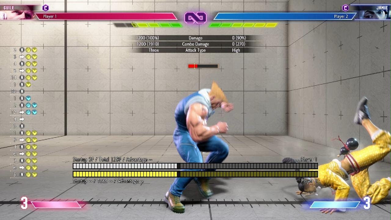 SF6 Guile throw loop - YouTube