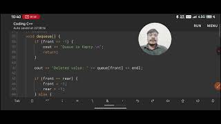 Circular queue in C++