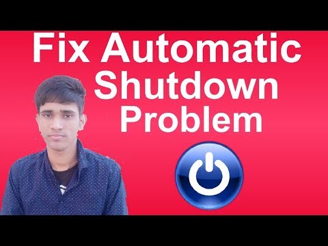 How To Fix Automatic Shutdown Problems In Windows | Shubham Jangid