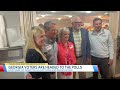 GOP U.S. Senate race tight with most voters undecided; Dooley brings Kemp to South Georgia campaign