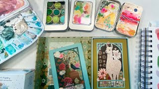 Artist oracle deck and art book inspiration (Part 1 video)