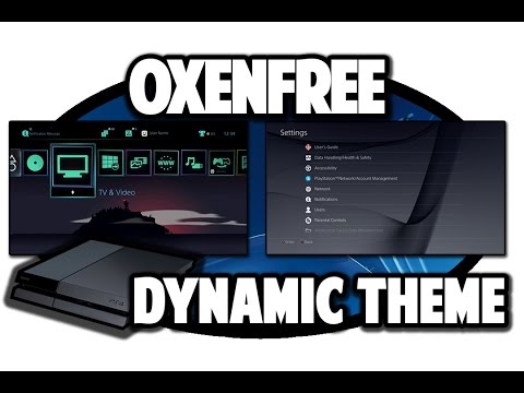 PS4 THEMES Oxenfree Dynamic Theme Video In 60FPS 