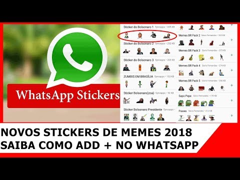 NOVOS STICKERS De MEMES 2018 PARA WHATSAPP COM FIGURINHAS