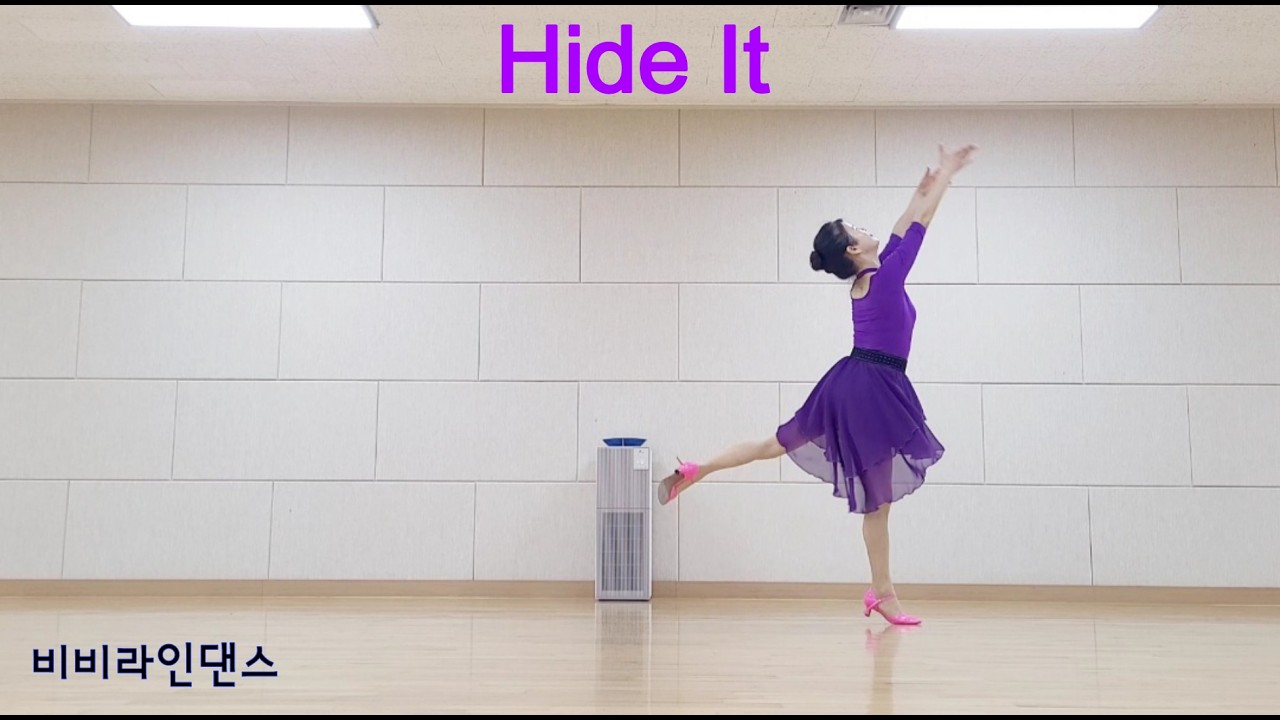 [높은초급] Hide It / 하이드 잇 - Line Dance | High Beginner Rolling 8-Count | #비비라인댄스 | #ViviLinedance