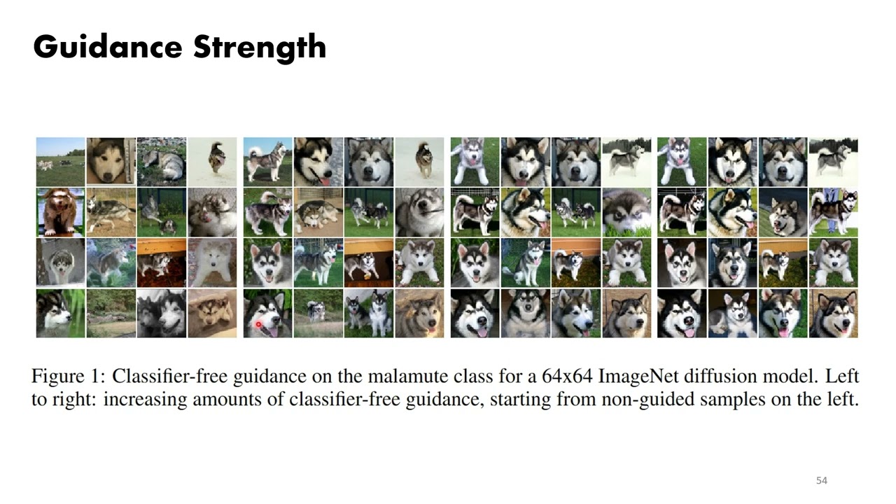 【Classifier-Free Guidance 介紹】更加有效的Guidance控制方法 - Classifier-Free Guidance