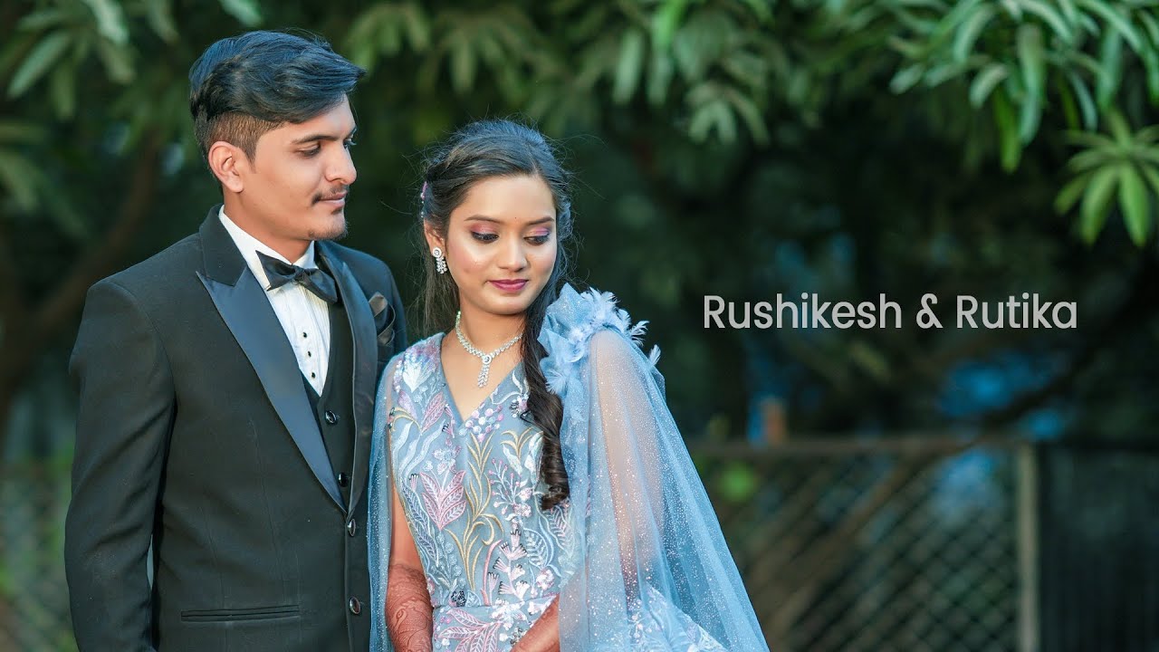 Rushikesh & Rutika II Engagement Film II RANA MODELLING STUDIO - YouTube