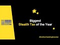 EOCS 2022 Awards 3: Biggest Stealth Tax of the Year