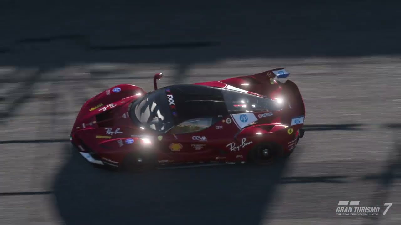 Gran Turismo 7 - Ferrari FXX K dominio a Daytona