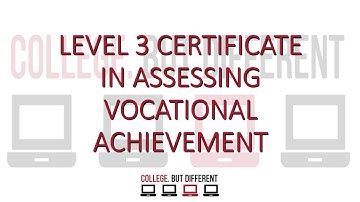Level3A1Unit3LO3 Information following the assessment of vocational skills knowledge + understanding