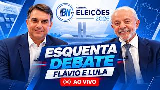CENTRAL DAS ELEIÇÕES: ESQUENTA DEBATE FLÁVIO X LULA