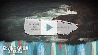 Video thumbnail of "Thinking Out Loud (spanish version) - Kevin Karla & La Banda (Lyric Video)"