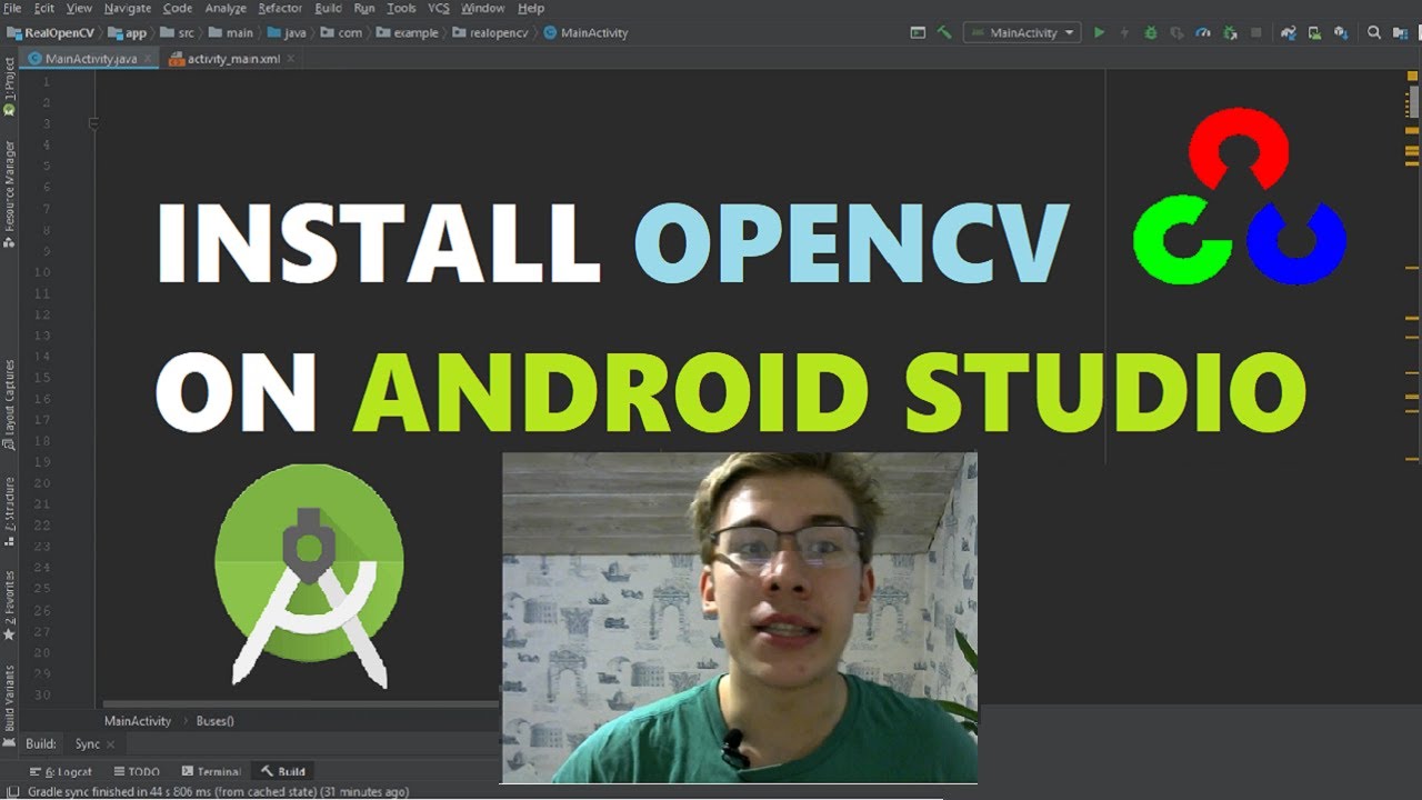 opencv android studio install