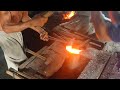 Most Satisfying ASMR Blacksmithing Ever | Handmade Sickle Forging in Indonesia Traditional Village