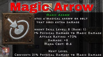 D2R Skills & Abilities - Magic Arrow (Amazon Bow & Crossbow Tree)