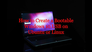 How to Create a Bootable Windows 10 USB on Ubuntu or Linux |veTechno| 2020