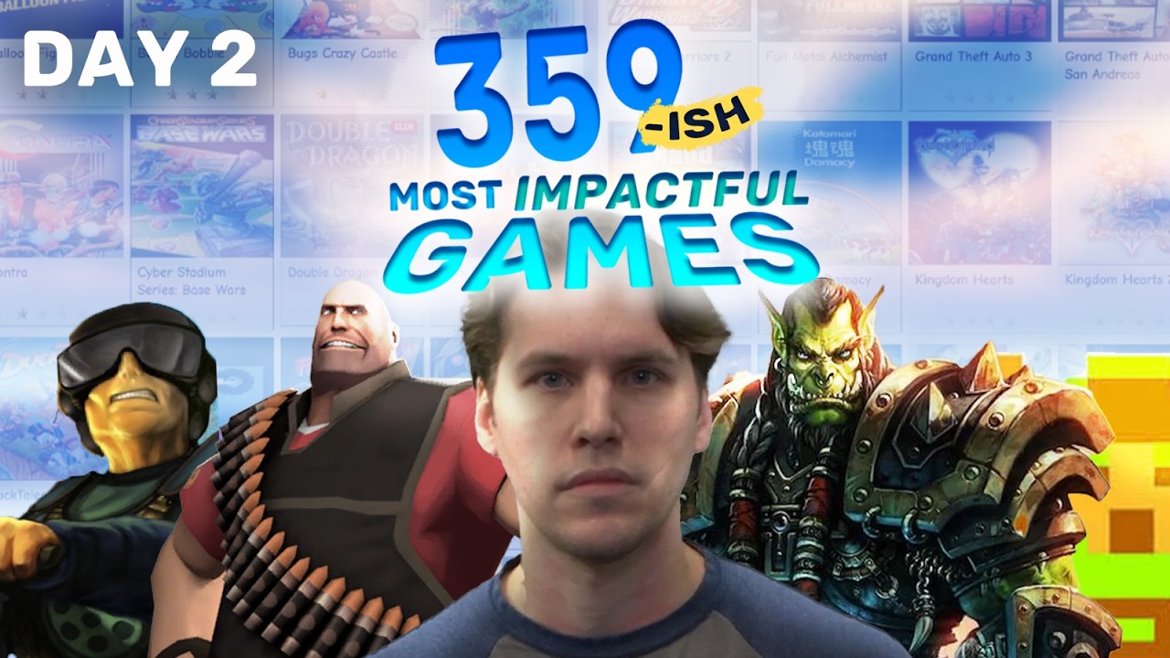 Jerma's Ultimate 359-ish Most impactful Games Tier list (Day 2) Stream Edit