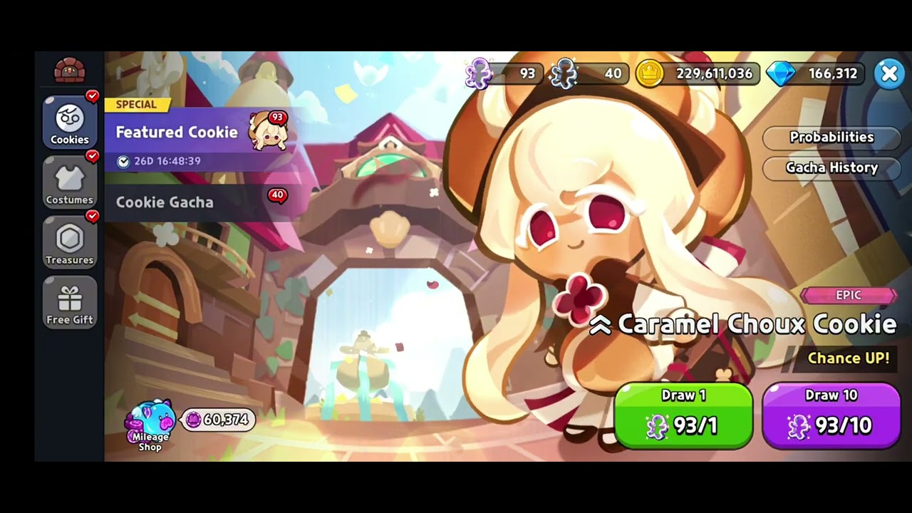 1 Hour 'Gacha #13 (Caramel Choux Cookie)' Music Soundtrack OST Cookie ...