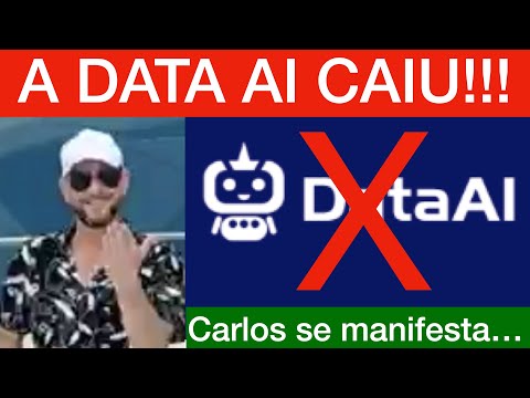 GOLPE CONFIRMADO! DATA AI CAIU e o Carlos se manifesta...