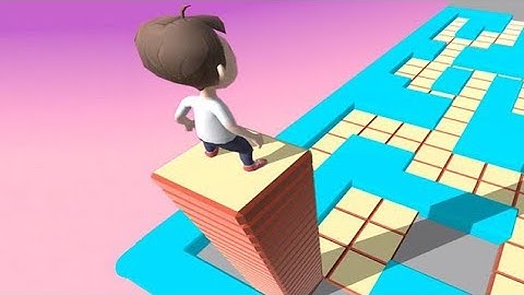 Stacky Dash - Gameplay walkthrough - All Levels 1-20 - Satisfying Mobile Game