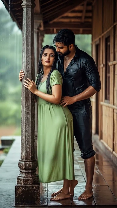 Eye Contact in Rain | Passionate Rural Romance #photography #loveromance #shortsviral #shorts