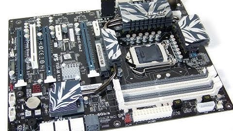 Futurelooks Unboxes the ECS Elitegroup P55H-AK BLACK LGA1156 ATX Motherboard