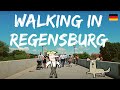 Walking in regensburg in summer germany 4k  travel cubed