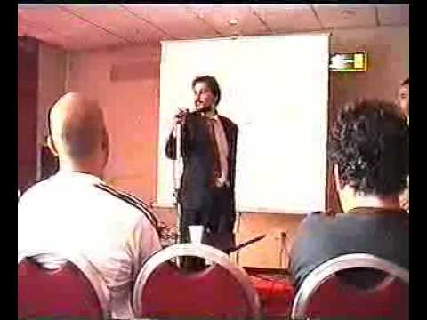 Matthew Smith talks at the CGEXPO 2004 1 of 8