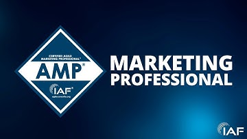 CERTIFIED AGILE MARKETING PROFESSIONAL™| IAF™ | Learn Differently | asynchronousagile