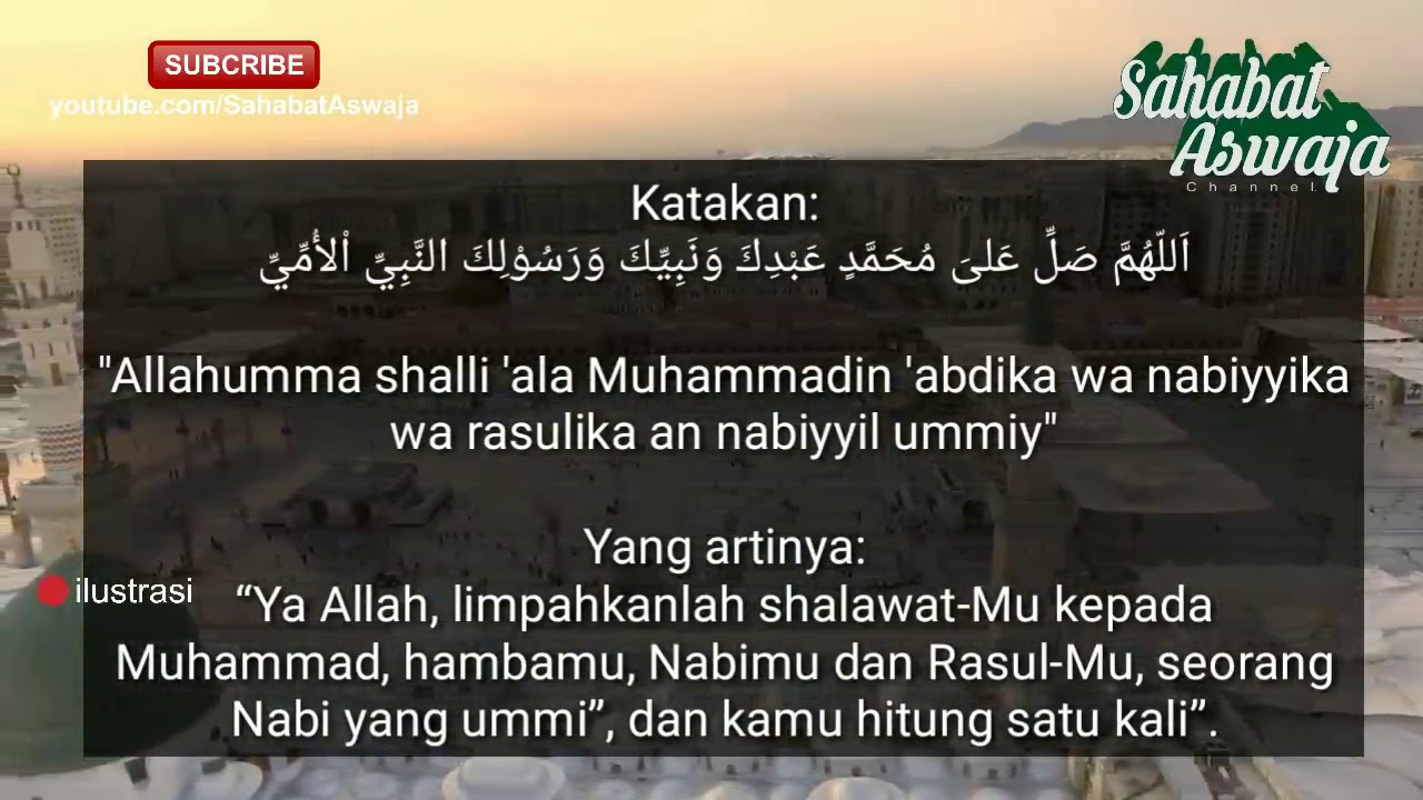 Inilah Bacaan Sholawat Di Hari Jumat Agar Dosa 80 Tahun Diampuni Youtube