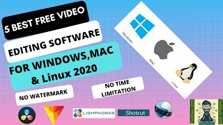 Top 5 best free video editing software for windows & mac linux
computer of 2020.