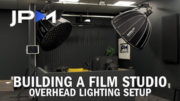 DIY Overhead Lighting Setup | Building A Film Studio | Part 1
