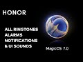 HONOR MagicOS 7.1 All Ringtones/Alarms/Notifications/UI Sounds