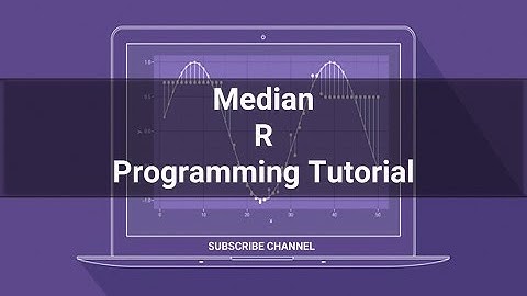 R Programming Tutorial - 06: Median Function in R Programming #RPROGRAMMING