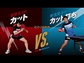 《卓球王国》 塩野真人のカットVS.軽部隆介のカット打ち DVD