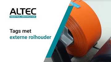 Instructie: Tags met externe rolhouder